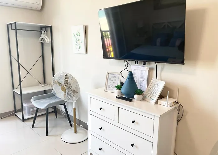Cozy Unit With Balcony Near Mactan Airport, Sea & View