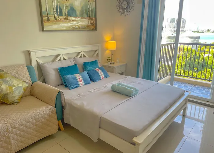 Lägenhetshotell Cozy Unit With Balcony Near Mactan Airport, Sea & View