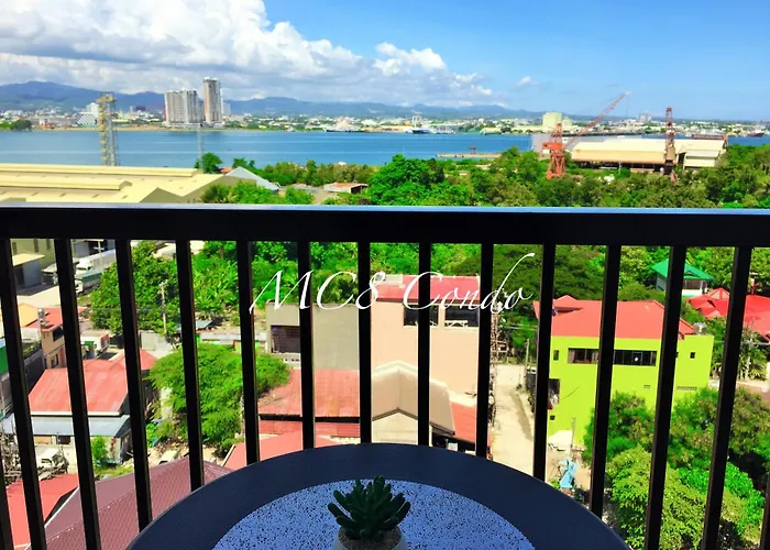 Cozy Unit With Balcony Near Mactan Airport, Sea & View 막탄