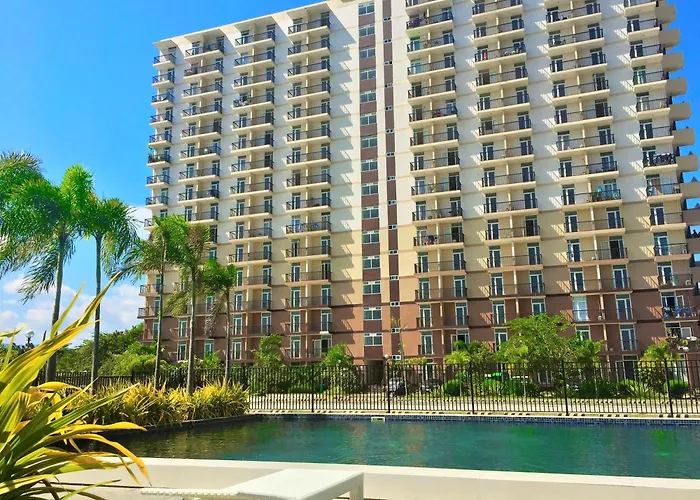 아파트호텔 Cozy Unit With Balcony Near Mactan Airport, Sea & View